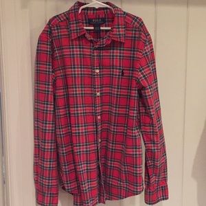 Polo Ralph Lauren boys size L 14-16 button down